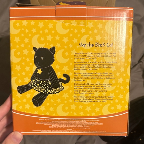 Scentsy Star the Black Cat Buddy - Picture 4 of 4